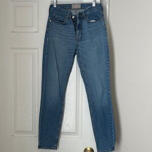 Everlane Medium Wash High Rise Jeans Straight Leg Size 28 Regular